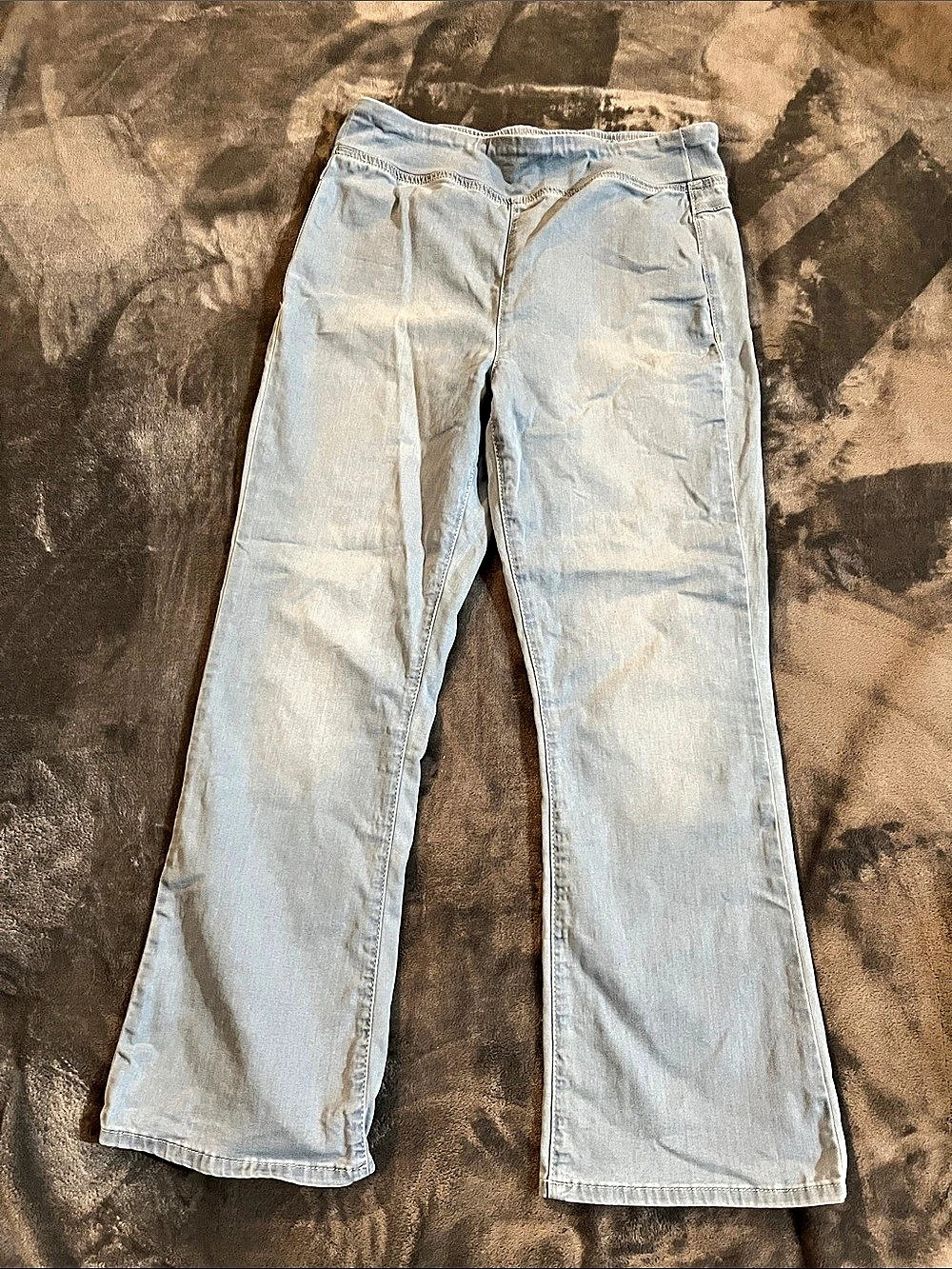 We The Free Penny Pull-On Flare Jeans Blue Medium